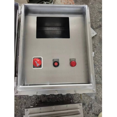 双开门不锈钢防爆箱 PLC防爆控制箱 防爆柜