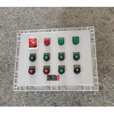 抛光机防爆控制箱粉尘防爆电控箱